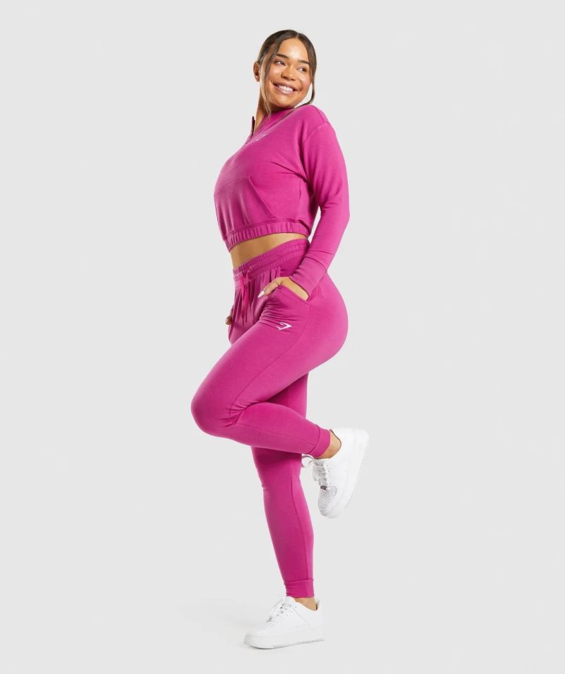 Women's Gymshark Training Pippa Jogger Fuchsia | NZ 7QXNWR